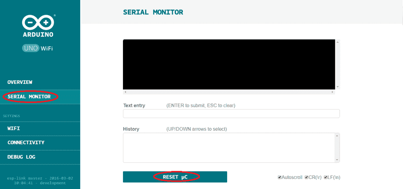 serial monitor 2