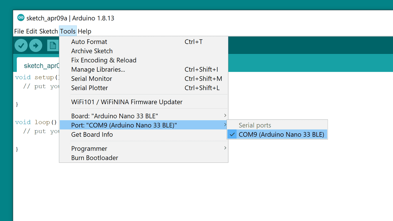 Getting started with the Arduino Nano 33 BLE | Arduino