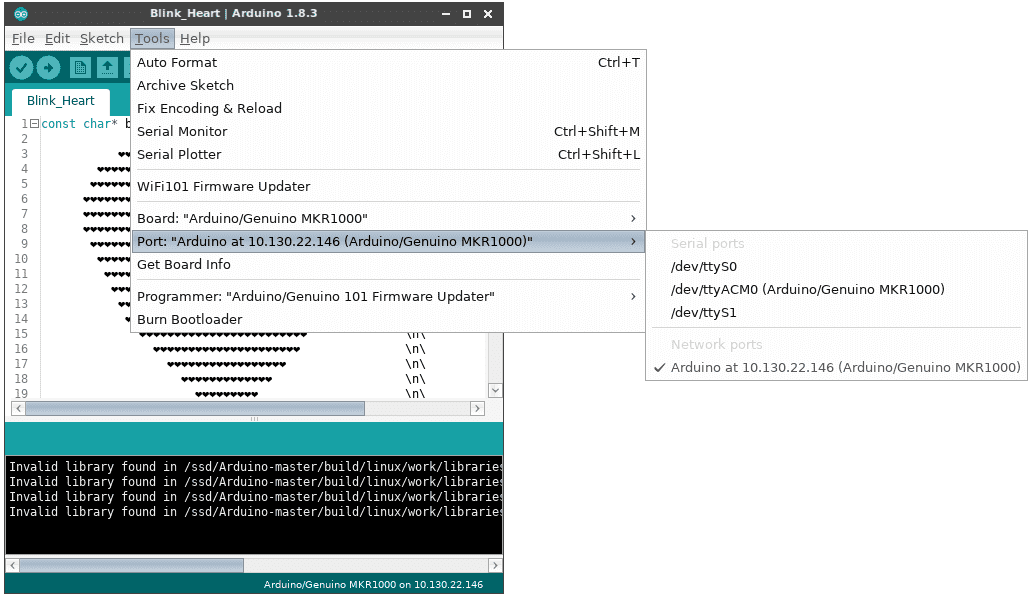 WiFi101 OTA | Arduino